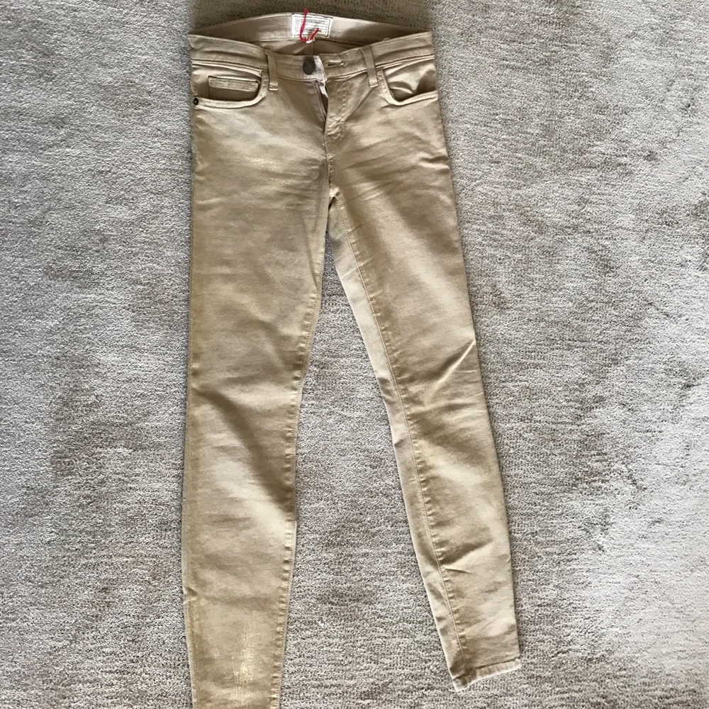 Jeans- dusty gold Current  Elliott